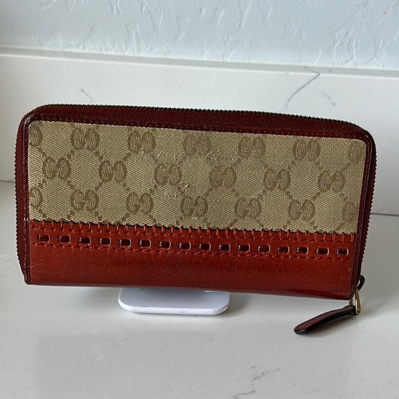Gucci Brown and Tan Wallet - Picture 6 of 12